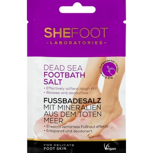 SHEFOOT Sel de la mer morte pour les pieds, 55 g