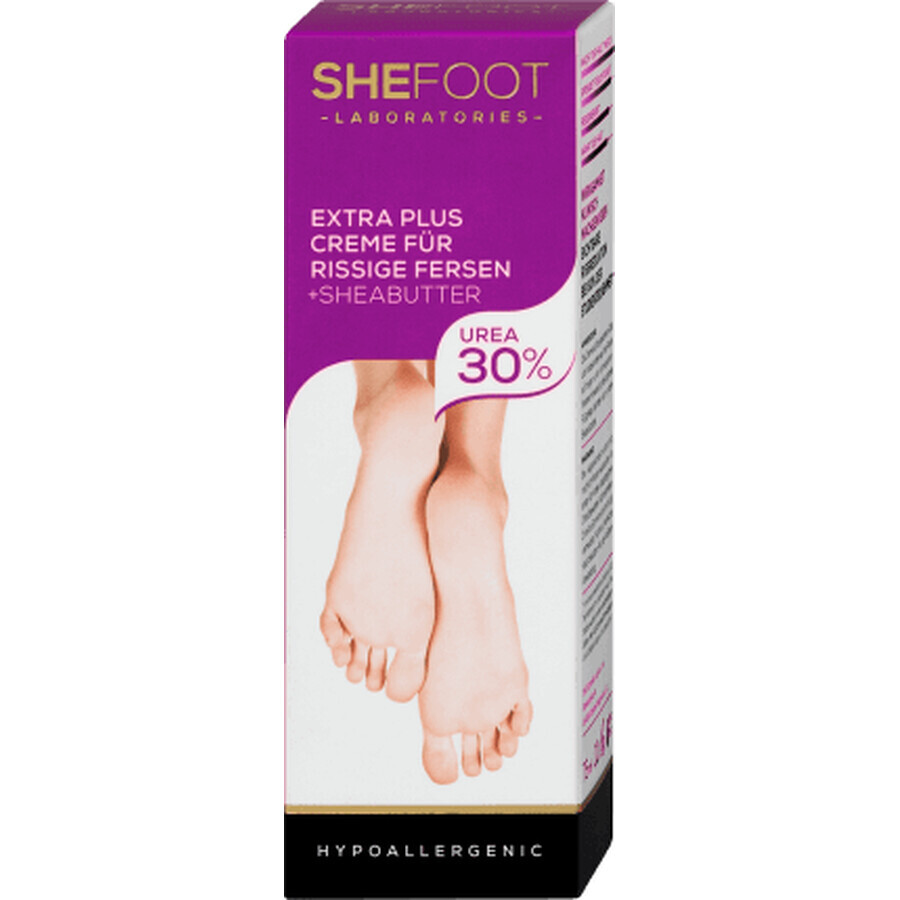 SHEFOOT Extra Plus traitement pour les talons crevassés, 75 ml