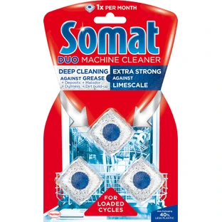 Somat Vaatwasserreinigingscapsules, 3 stuks
