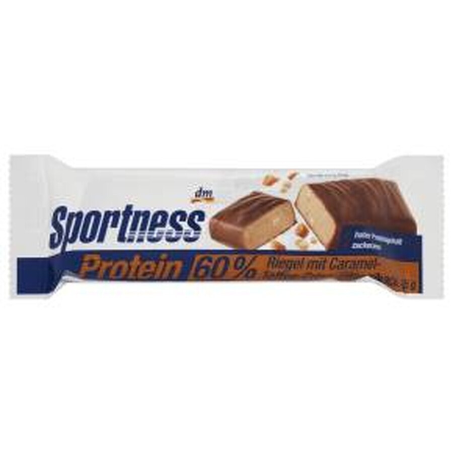 Sportness Caramel-Toffee-Crisp eiwitreep, 45 g