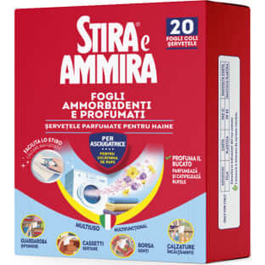 Stira Ammira Stira&amp;Ammira geurende wasdroogdoekjes, 20 stuks