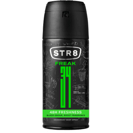 STR8 FR34K deodorant spray pentru corp, 150 ml