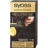 Syoss Oleo Intense Permanent haarverf zonder ammoniak 1-10, 1 stuk