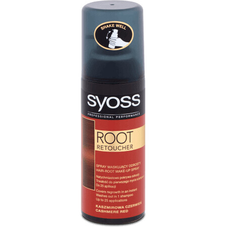 Syoss Root Retoucher Spray pour la coloration temporaire des racines, 120 ml