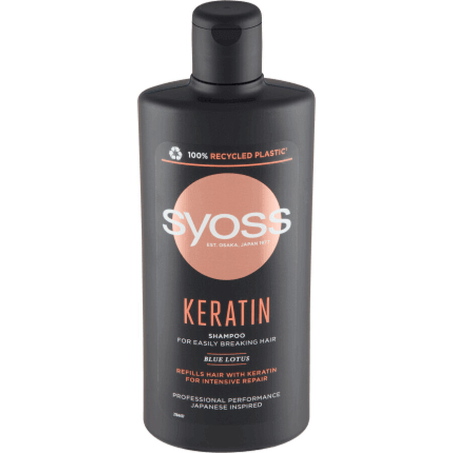 Syoss Shampoo voor haar dat gevoelig is voor breuk, 440 ml