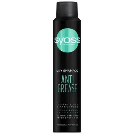 Syoss Șampon uscat Anti Grease, 200 ml