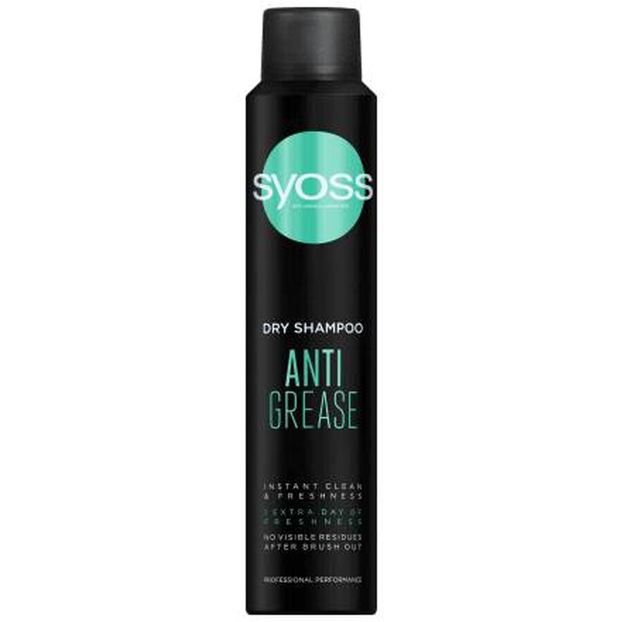 Syoss Șampon uscat Anti Grease, 200 ml