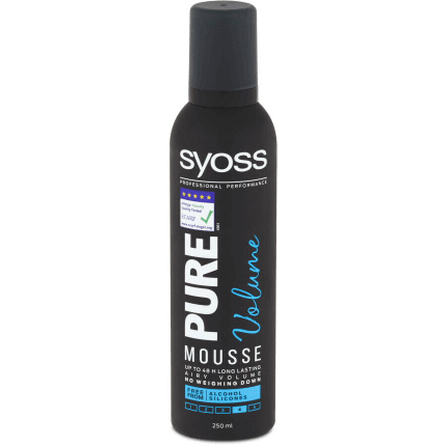 Syoss Mousse capillaire Pure Volume, 250 ml