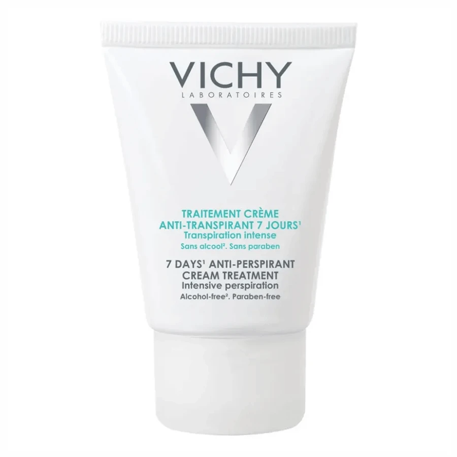 Vichy Purete Thermale Deodorant cream treatment against heavy perspiration with 7-day efficacy, 30 ml