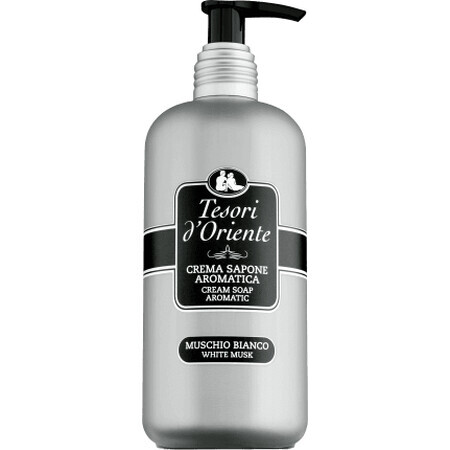 Tesori d'Oriente Savon liquide pour les mains, musc blanc, 300 ml