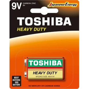 Toshiba Baterie 9V zinc HD, 1 buc