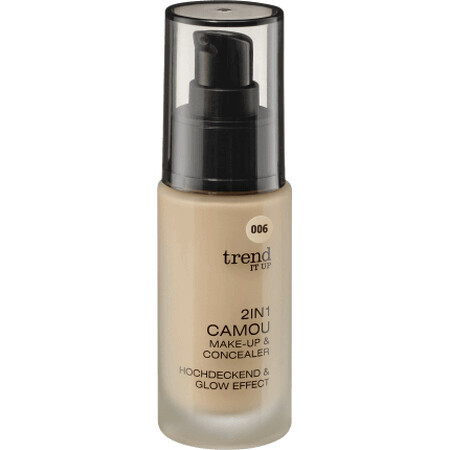 Trend !t up 2in1 Foundation Camou &amp; Concealer - Nr. 006, 30 ml