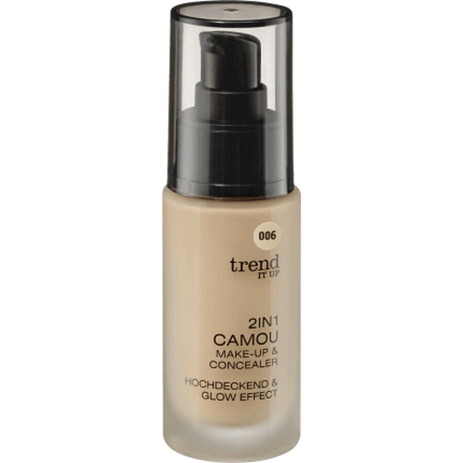 Trend !t up 2in1 Foundation Camou &amp; Concealer - Nr. 006, 30 ml