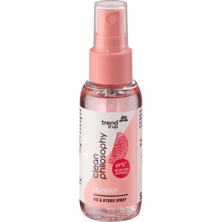 Trend !t up Clean Philosophy Makeup Fixing Spray, grapefruit, 50 ml