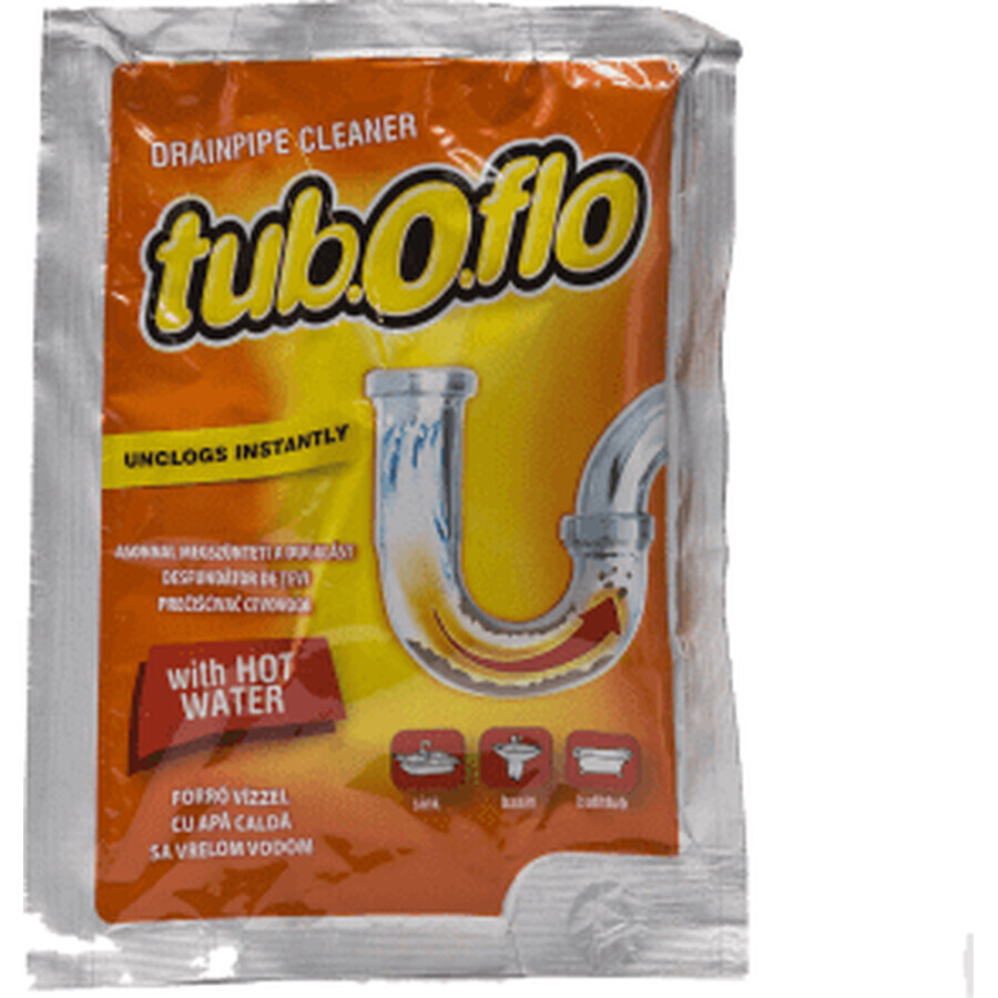 tub.O.flo Granule pentru desfundat țevile cu apă caldă, 100 g