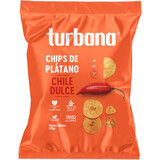 Turbana Wegerichchips mit süßem Chili, 85 g