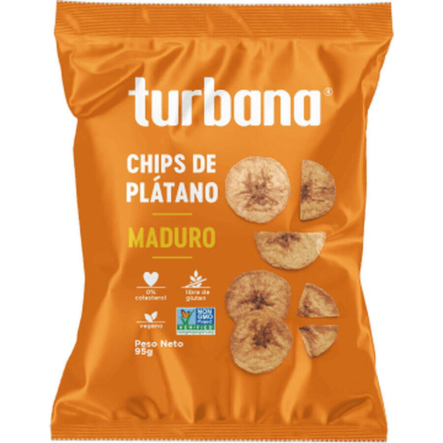 Turbana Patatine di piantaggine dolci, 95 g