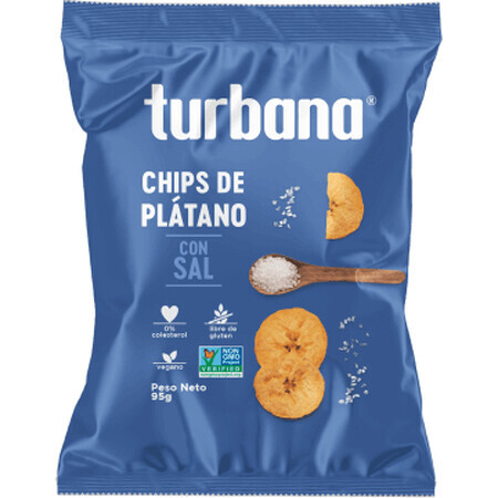 Turbana Patatas fritas de plátano verde, 95 g