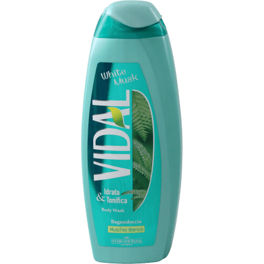 VIDAL Crème de douche au musc blanc, 500 ml