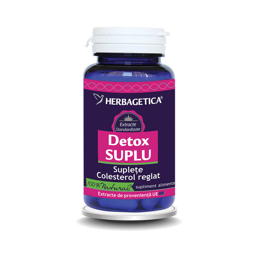 Detox Slim, 60 capsules, Herbagetica