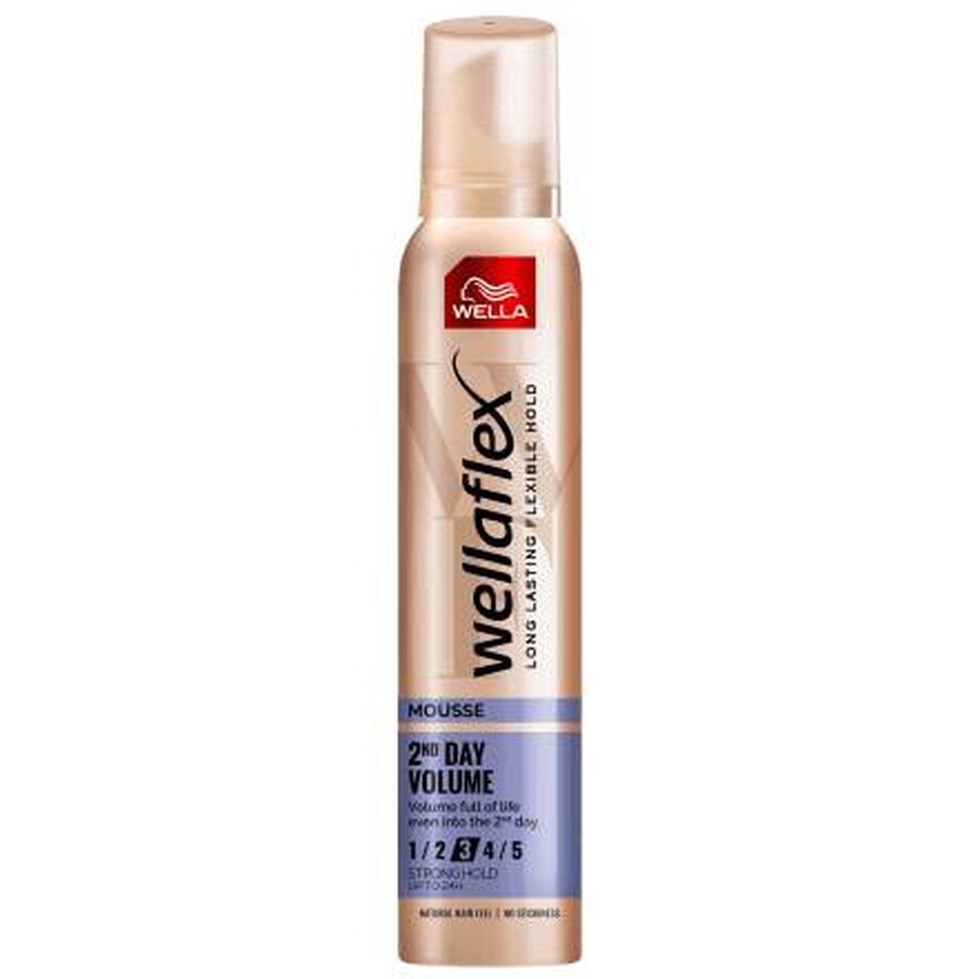 Wellaflex Mousse capillaire à tenue forte, 200 ml