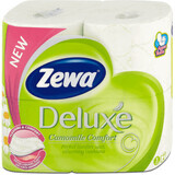 Zewa Toilettenpapier deluxe mit Kamillenduft, 4 Stück