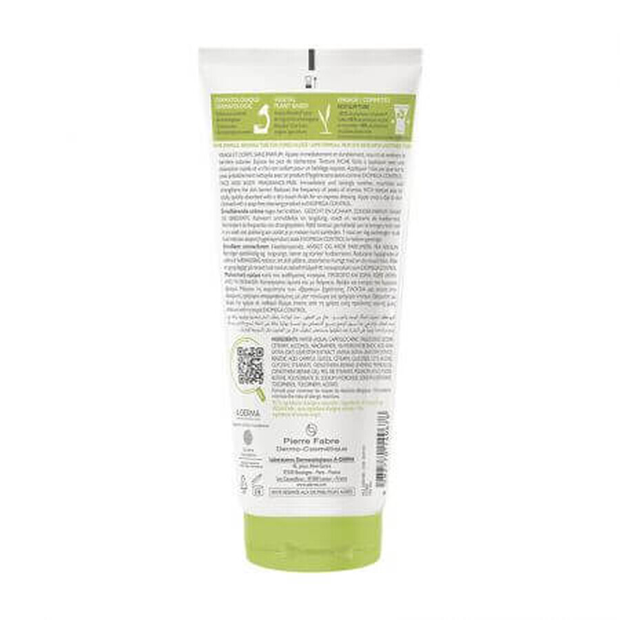 A-Derma Exomega Control Crème émolliente, 200 ml