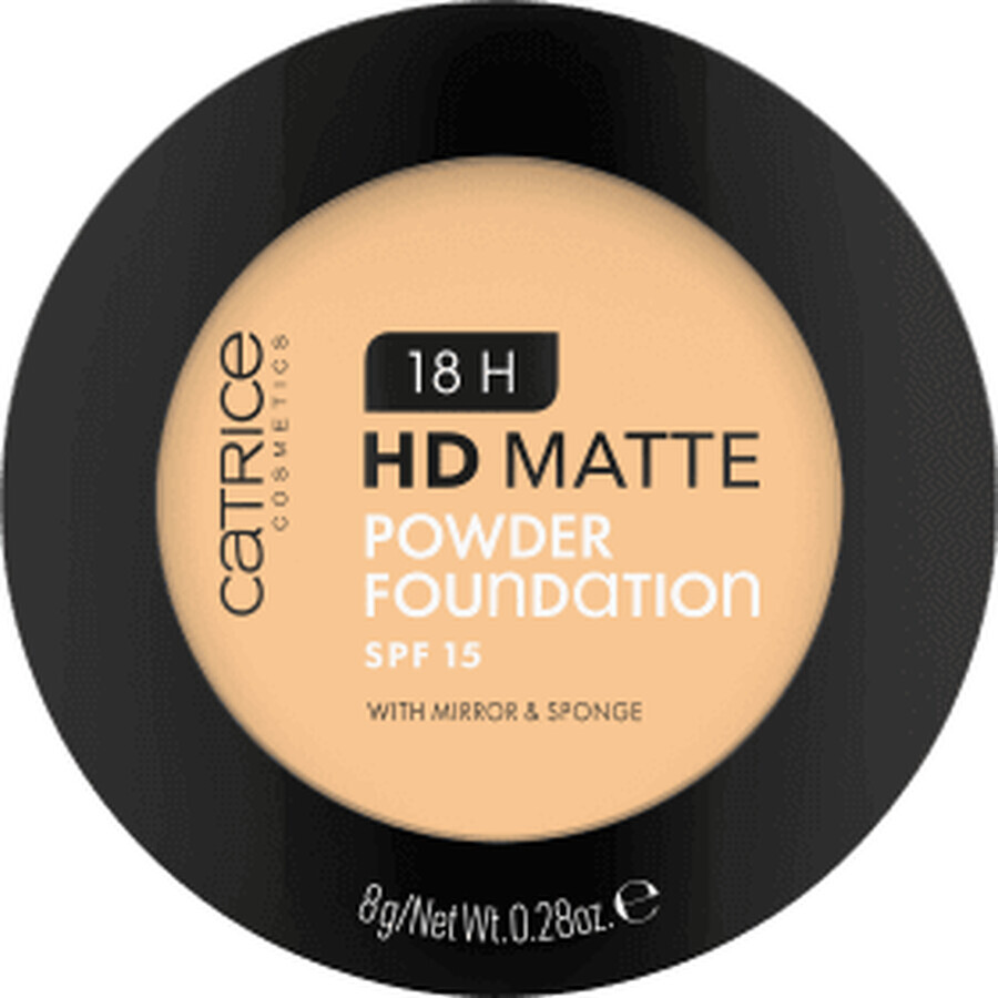 Catrice 18H HD Matte foundation met poeder 030W, 8 g