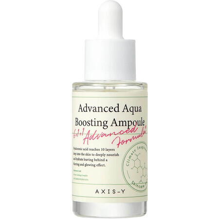 Advanced Aqua Boosting Ampoule - Sérum visage à l'acide hyaluronique, AXIS-Y, 30ml