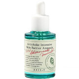 Ampoule de barrière cutanée intensive à l'artichaut - Sérum visage apaisant et réparateur à l'artichaut, AXIS-Y, 30ml